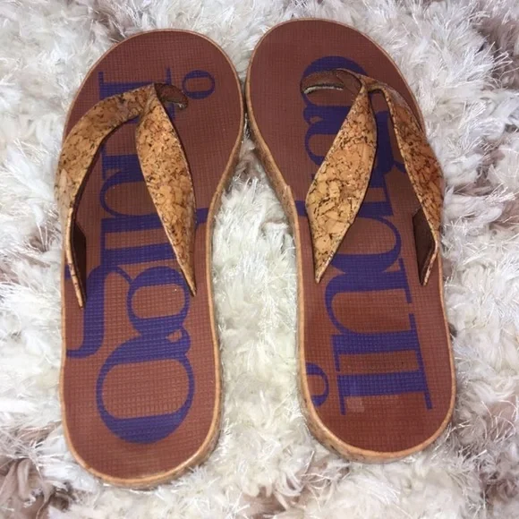 ☕️3️⃣for💲3️⃣0️⃣! Indigo Sandals! Sz 9! - Picture 2 of 4